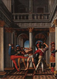 The Flagellation of Christ, 1515-1520. Creator: Zenale, Bernardo (1464-1526).