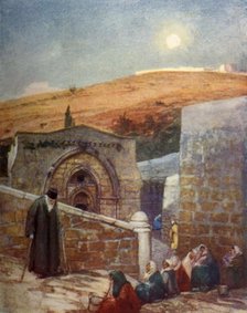 'The Chapel of the Tomb of the Virgin at the Foot of the Mount of Olives', 1902. Creator: John Fulleylove.