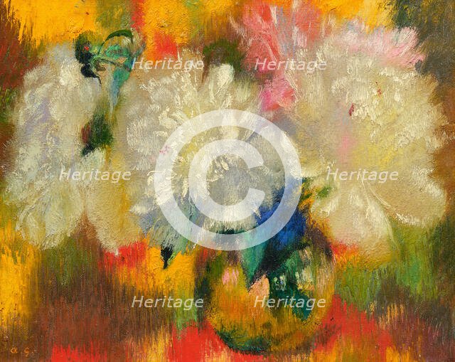 Peonies, 1932. Creator: Giacometti, Augusto (1877-1947).