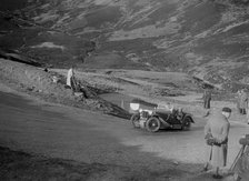 MG PA of A Cairns at the RSAC Scottish Rally, Devil's Elbow, Glenshee, 1934. Artist: Bill Brunell.