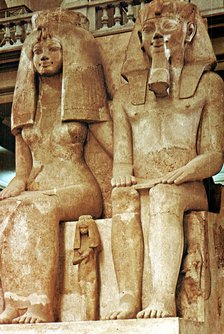 Statue, Amenophis III, Egypt,18th Dynasty. Artist: Unknown