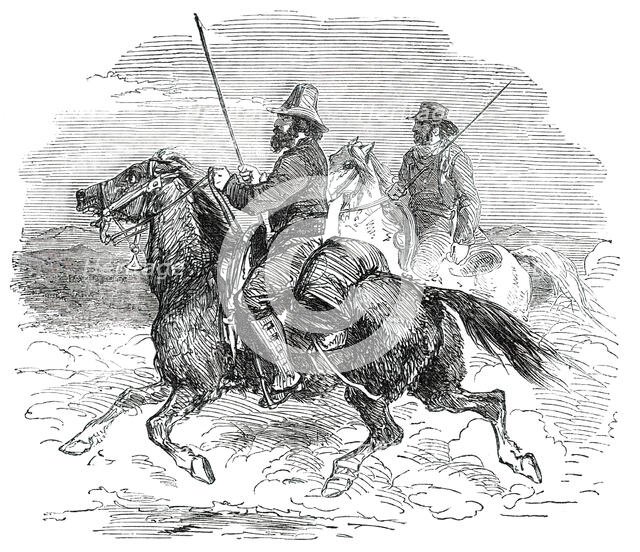 Cattle-Drovers, 1850. Creator: Unknown.