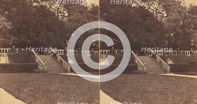 Group of 13 Early Stereograph Views of British Castles, 1860s-80s. Creator: London Stereoscopic & Photographic Co.