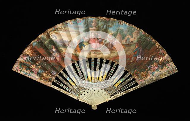 Fan, third quarter 18th century. Creator: Unknown.