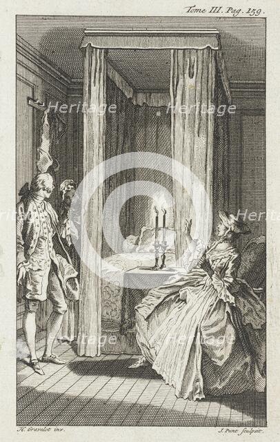 Illustration from Tom Jones, published 1750. Creator: Jan Punt.