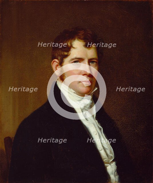 Portrait of a Man, c1820. Creator: John Vanderlyn.