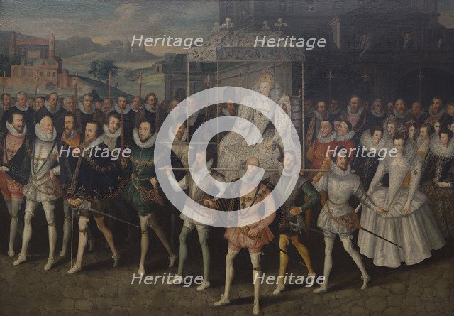 Procession Portrait of Queen Elizabeth, ca 1600-1603. Artist: Anonymous  