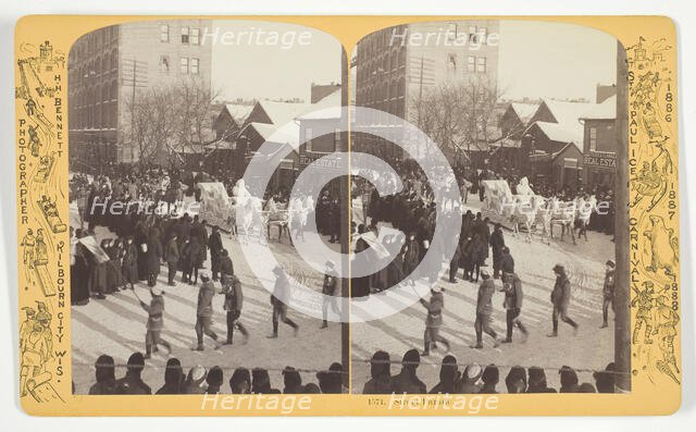 Street Parade, 1886/88. Creator: Henry Hamilton Bennett.