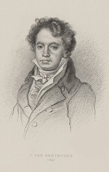 Portrait of Ludwig van Beethoven (1770-1827), ca 1820.