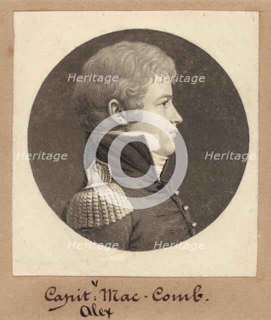 Alexander Macomb, Jr., 1809. Creator: Charles Balthazar Julien Févret de Saint-Mémin.