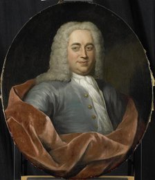 Portrait of Walter Senserff, Director of the Rotterdam Chamber of the Dutch East India Company, elec Creator: Jan Maurits Quinkhard.