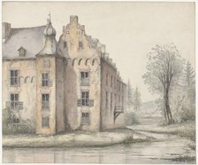 View of the Doorwerth Castle, 1801-1873. Creator: George Pieter Westenberg.