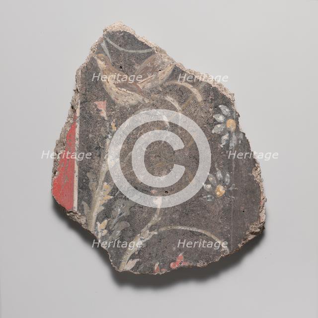 Wall painting fragment, 1st century A.D.. Creator: Unknown.