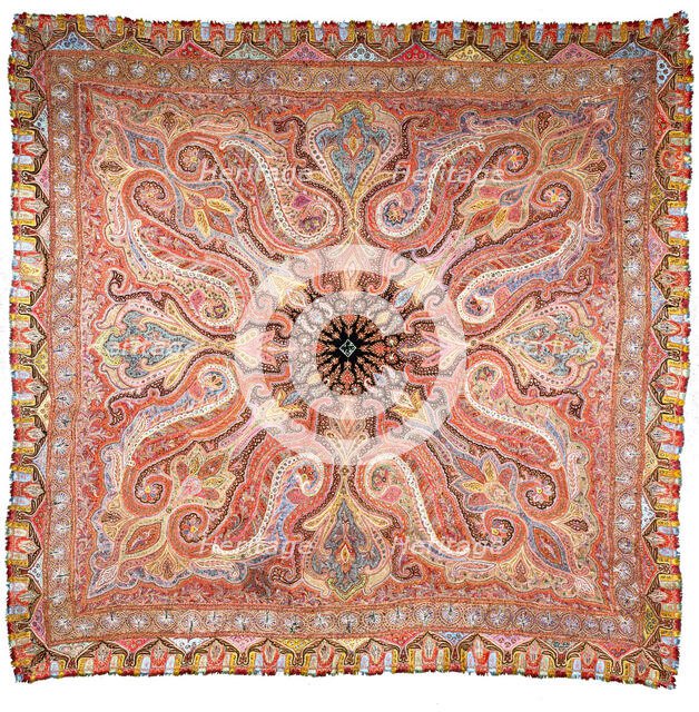 Woman's Shawl, late 1860s. Creator: Unknown.