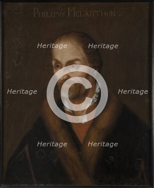 Portrait of Philip Melanchthon (1497-1560).