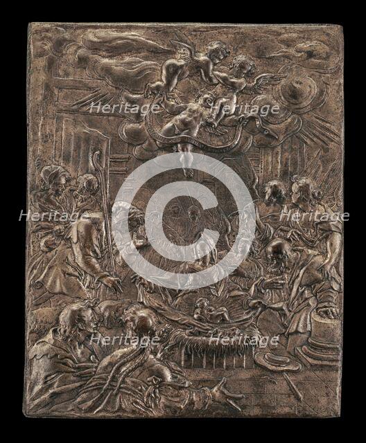 The Adoration of the Shepherds, c. 1590/1600. Creator: Paulus van Vianen.