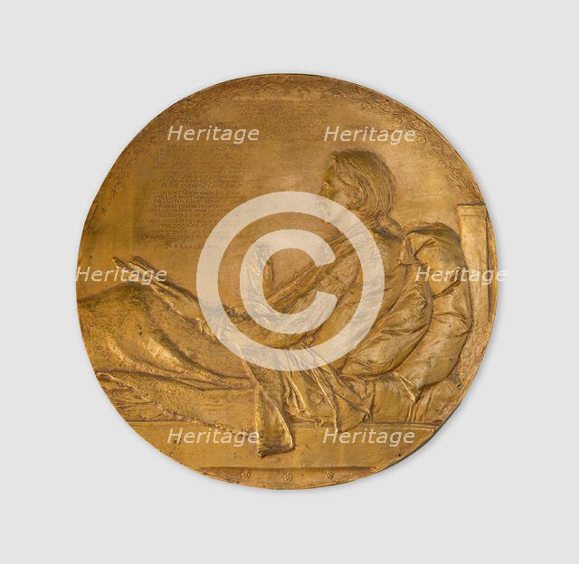 Robert Louis Stevenson, Modeled 1887/88, cast 1888/1928. Creator: Augustus Saint-Gaudens.