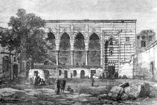 The Crisis in Egypt: Court of the Cadi, Cairo, 1881. Creator: Unknown.