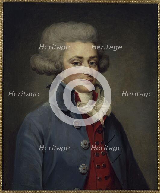 Portrait of Jean-Louis Bréart, auctioneer in Paris, between 1701 and 1800. Creator: Unknown.