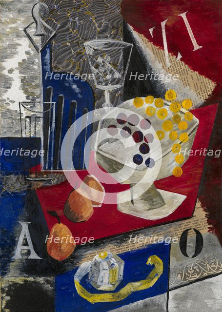 Still Life. Artist: Exter, Alexandra Alexandrovna (1882-1949)