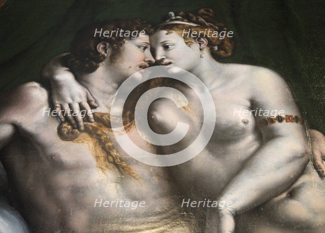 'Love Scene', 16th century. Artist: Giulio Romano