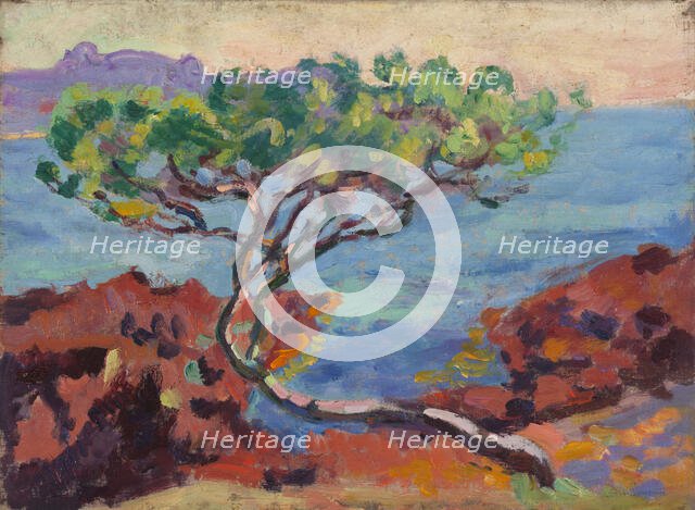 Sea ??landscape. Creator: Armand Guillaumin.