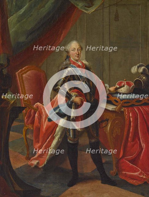 Portrait of Maximilian III Joseph (1727-1777), Elector of Bavaria. Creator: Horemans, Peter Jacob (1700-1776).
