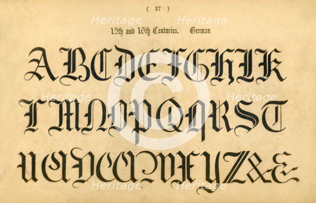 '15th and 16th Centuries. German', 1862. Artist: Unknown.