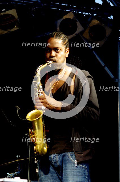 Soweto Kinch, Imperial Wharf Jazz Festival, London, 2011. Artist: Brian O'Connor