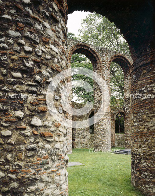 St Botolph's Priory, Colchester, Essex. Artist: Unknown.
