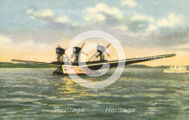 Rohrbach Romar flying-boat, 1920s, (1932). Creator: Unknown.