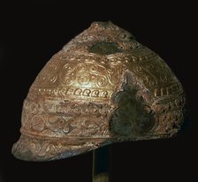 Celtic gold helmet, 4th century BC. Artist: Unknown