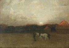 The Stubble Field, c. 1909. Creator: Henry Golden Dearth (American, 1864-1918).