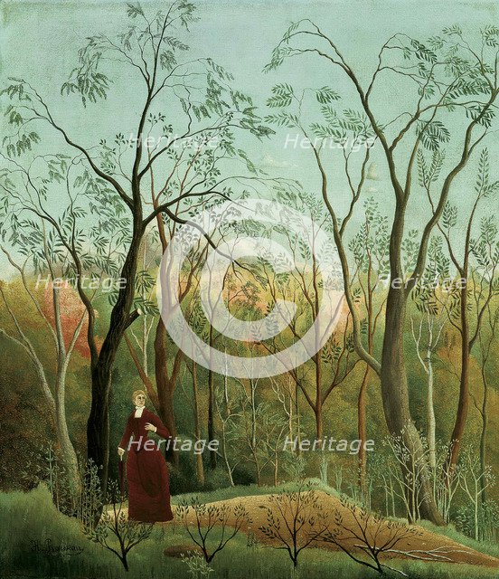 La Promenade dans la forêt (The walk in the forest), c. 1886.