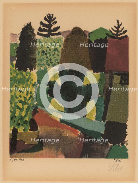Park, 1920. Creator: Paul Klee.