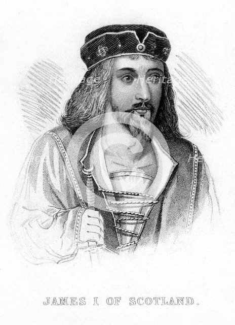 James I of Scotland. Artist: Unknown