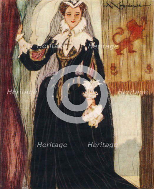 Mary, Queen of Scots, (1542-1587), 1937. Artist: Alexander K MacDonald