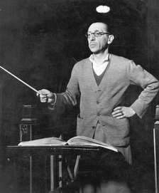 Igor Stravinsky, Russian-born composer, c1920. Artist: Unknown