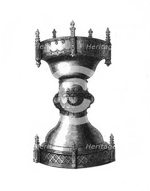 Religious or household vessel, 15th century, (1843).Artist: Henry Shaw