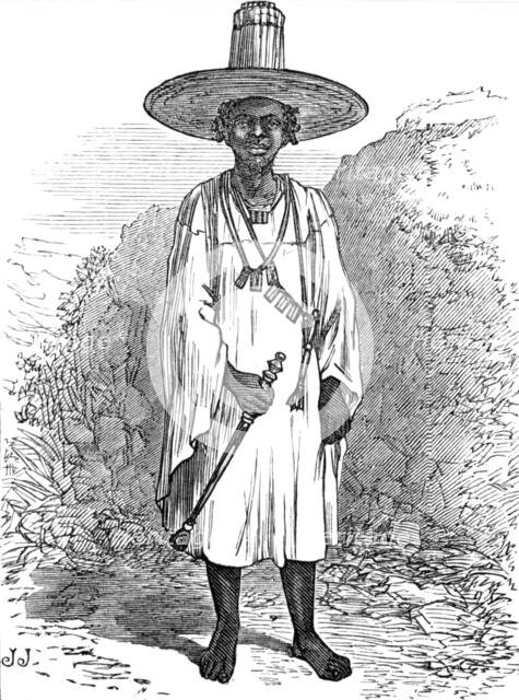 The Ashantee War - sketches by our special artist: a sketch at Sierra Leone, 1874. Creator: Unknown.