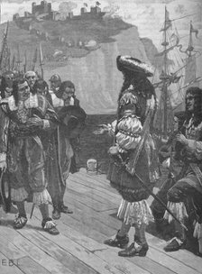 Landing of King Charles II at Dover, 1660 (1905).  Artist: Unknown.