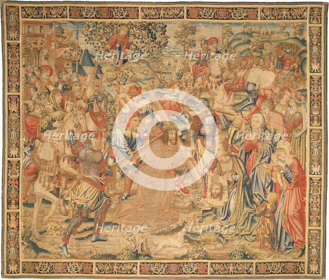 The Procession to Calvary, 1530/1550. Creators: Unknown, Jesus Christ.