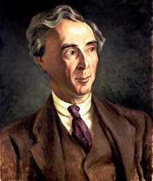 Bertrand Russell (1872- 1970), British mathematician, philosopher and writer, Nobel Prize of Lite…