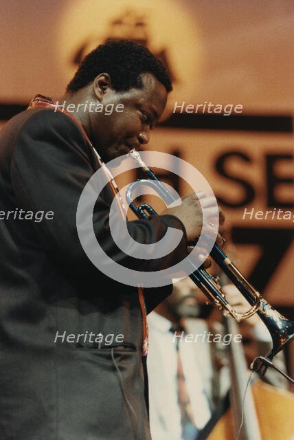 Wallace Roney, Maastricht Jazz Mecca, Netherlands, 1992. Creator: Brian Foskett.
