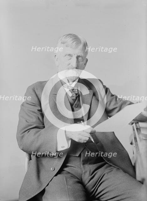 William Cushing Edes, Civil Engineer; Chairman, Alaskan Engineering Commission, 1914. Creator: Harris & Ewing.