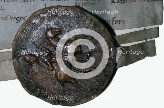 The Seal of William II, 11th century. Artist: Unknown
