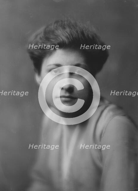 Taylor, A., Miss, portrait photograph, 1916 Mar. 2. Creator: Arnold Genthe.