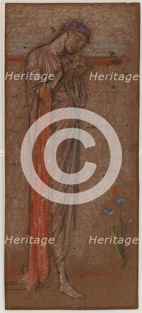 The Purple Iris, 1871/1872. Creator: James Abbott McNeill Whistler.