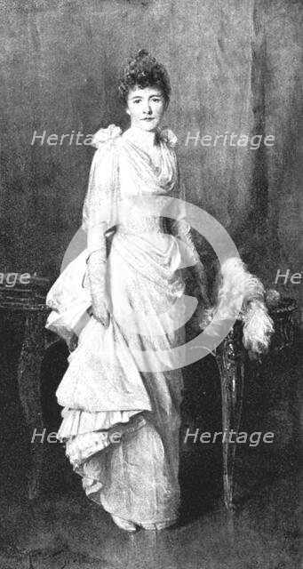 ''Pictures of the Year - VII. "Mrs E Mortimer Hill", after Arthur Hacker', 1891. Creator: Unknown.