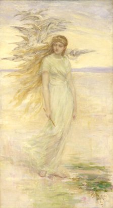 The Viking's Daughter, 1887. Creator: Frederick Stuart Church.